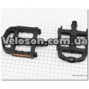 Педали MTB 9/16" (105.5x86x23mm) пластиковые, черные LU-895DU Wellgo