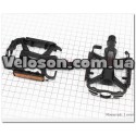 Педали MTB 9/16" (105x66x23mm) алюминиевые, черно-серебристые M224DU Wellgo