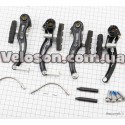 Тормоз V-brake задний+передний в сборе 110мм, черные СВ-117 SUNRUN