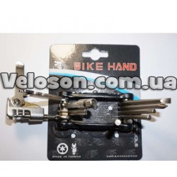 Набор ключей BIKE HAND 287 B-1 шестигранники мультитул с выжимкой цепи