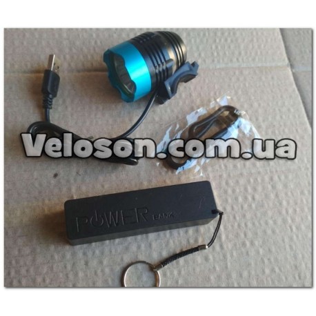 Фара вело 1 диод GREE LED T6 (G17)