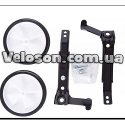 Тренировочные колеса для детских велосипедов с переключением передач, регулируемые  16"-24", упакованы