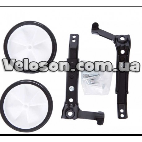 Тренировочные колеса для детских велосипедов с переключением передач, регулируемые  16"-24", упакованы