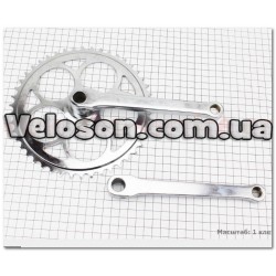 Шатуны "клин" 165мм, 46T Китай