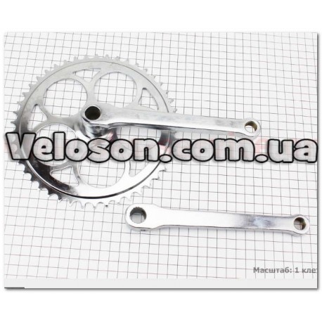 Шатуны "клин" 165мм, 46T Китай