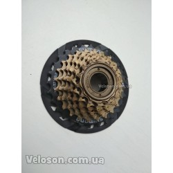 Трещотка Shimano MF-TZ500 CP вольнобег на 7 звезд 14-28Т с защитой (аналог TZ21)