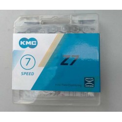 Ланцюг KMC Z7 7-8 швидкостей 114 ланок сірий-коричневий с замком
