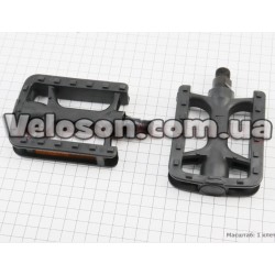Педали MTB 9/16" (104x72.5x23mm) пластиковые, черные HJL-822