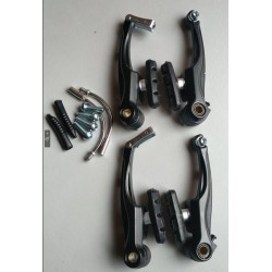 Тормоза YINGXING  V-brake алюминиевые 110 mm черные YX-C227