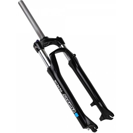 Вилка 26" б/резьб. 1-1/8" AL AM hydraulic lock out шток-260мм ход-100мм под диск.торм. SUNTOUR XCM30-HLO-DS чёрный