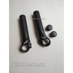 Рожки UNO BE-TG1 алюминиевые прямые безшовные с антискользящей насечкой