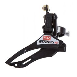 Переключатель перед. индекс. под трубу 28,6мм в/тяга ED SUNRUN FD-QD-35A