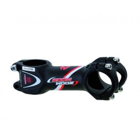 ZOOM, Байк\Шоссе 31,8 mm, длина: 130, угол: +\- 7, черный матовый, без швов, (СМ. КАТАЛОГ)