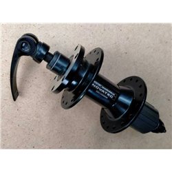 Novatec Втулка задн. D762TSBT 32H , 8/9/10spd   , 2 собачк., дискова 6 болт., на пром-підшипниках , Вісь- М10х145мм,