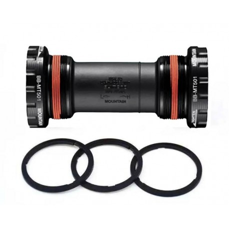 Каретка SHIMANO BB-MT501 hollowtech 2 68-73 мм  BSA  черная