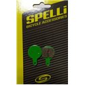 Дисковая колодка Spelli SDP-46, сумісна із дисковими тормозами Lyra, IOX,Novella