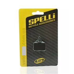 Дискова колодка Spelli SDP-27 Organic, сумісна з Shimano серії:Deore, Tektro Auriga