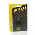Дискова колодка Spelli SDP-27 Organic, сумісна з Shimano серії: Deore, Tektro Auriga
