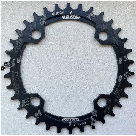 Передняя звезда Wuzei narrow wide 36Т104ВСD круг черная