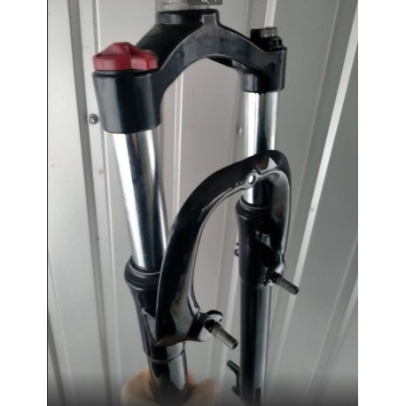 Вилка 29" ST 1-1/8" AM с лок. disc/v-br шток-260мм ход-100mm черный FSD LJ-536M