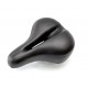 Седло комфортное с отверстием мягкое 280*195 черный YF-1041-2
