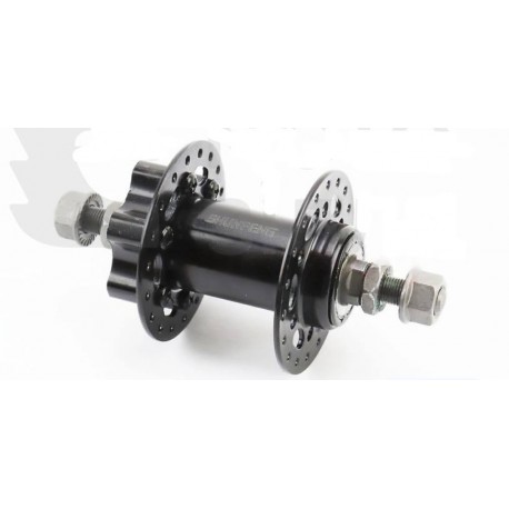 Втулка передняя MTB 14Gx36H, Disk-brake, крепл. гайка, чёрная SF-A25 SHUNFENG