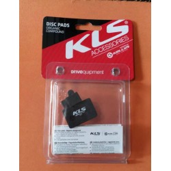 Тормозные колодки KLS D-04 для Shimano BR-M515, M525, Alivio M416, M486 дисковые