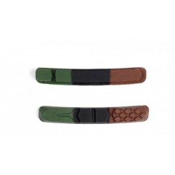 Сменные накладки 955VCR зеленый-черный-коричневый	для картриджных колодок мод 955VCR GRBBR