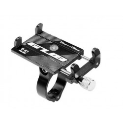 Держатель для смартфона 3,5-6,2" AL с креплением на руль GUB G-81 черный