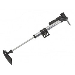 Насос вело BEE ZF-010 алюминиевый с манометром серебристый