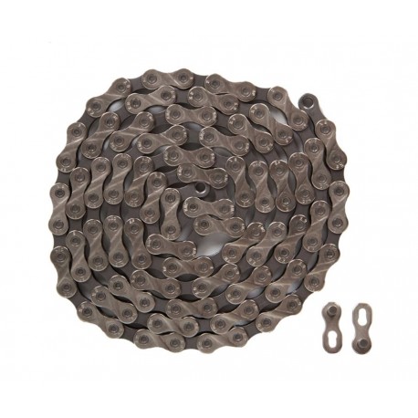 Цепь 9ск. 116зв. silver/gray КМС X9 с замком