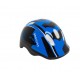 Шлем велосипедный HEL102 черно-синий детский