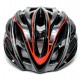 Шлем велосипедный FSK AH404 черно-красный 56-63см