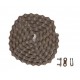Цепь 1ск. 110зв. brown/brown КМС S1 с замком