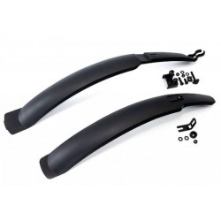 Крыло 24-28" пластик. (крепл. на перемычку) черн. BRAVVOS FL-611 быстросъемные