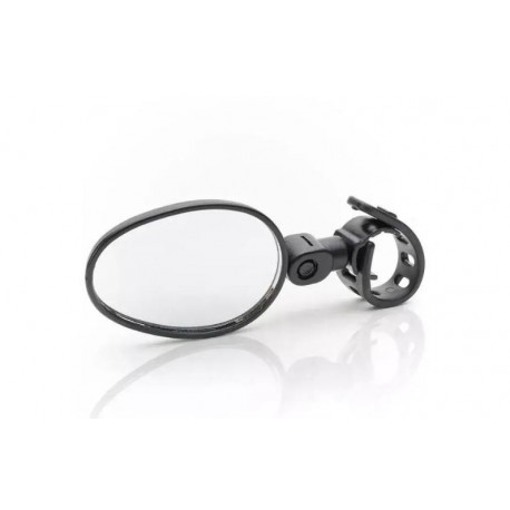Зеркало компактное овал стекло быстросьемное с регулировками поворот наклон