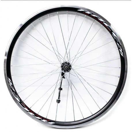 Колесо пер. VLT 26" AL 36H 14G двуст. ED Втулка SHUNFENG SF-A221F Vbr, цвет ED, на пром. подшипн.