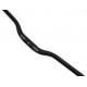 UNO руль,Черный, с изгибом, Диа.:31,8мм, Длина: 680мм, Подьем:35мм, Изгиб: 5 град. (см. каталог)