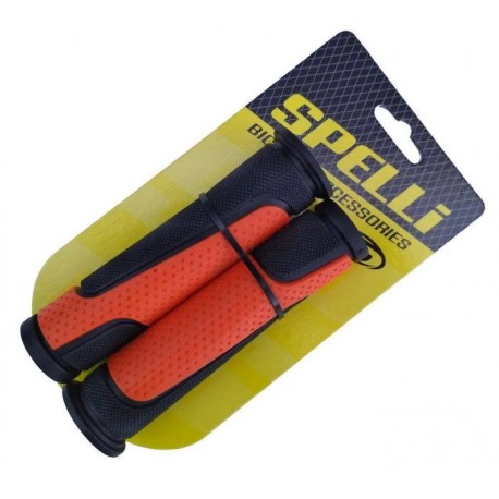 Грипсы SBG-6708L 127 mm BK\Orange