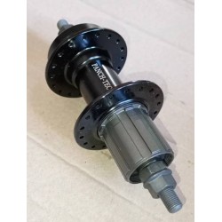 Втулка алюминиевая задняя на промподшипнике под кассету 36H HB282