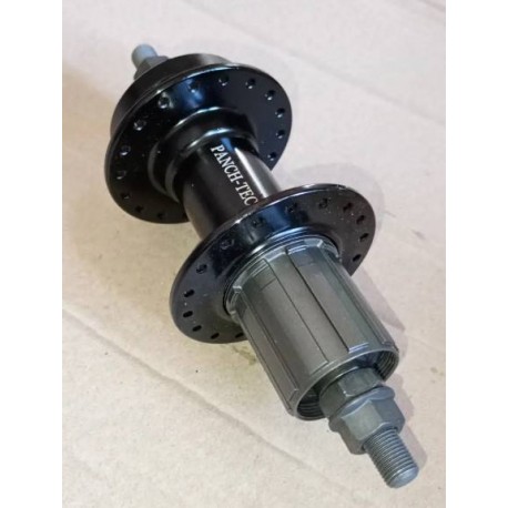 Втулка алюминиевая задняя на промподшипнике под кассету 36H HB282