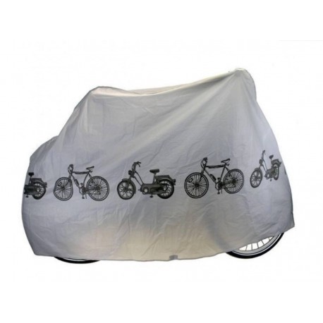 Чехол на велосипед 200х65х110см, влагозащитный полиэстер, серый Китай