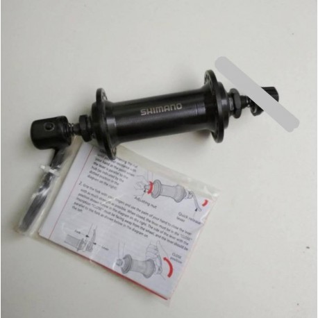 Втулка передняя Shimano HB-TX500 алюминиевая 14Gx36H v-brake чёрная