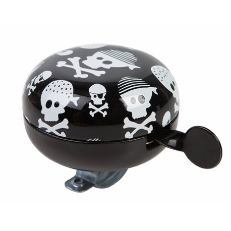 Звонок велосипедный VLT Черный пират 80мм