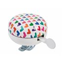 Дзвінок велосипедний VLT Rainbow Hearts 80мм
