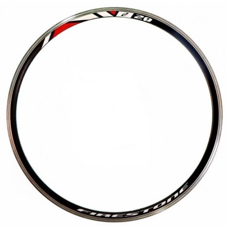 Обод 28" без CNC HLQC-04 36H 12G, черный с наклейкой