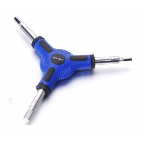 Ключ шестигранник Y-образный 4/5/6 KEN TECH KL-9736B