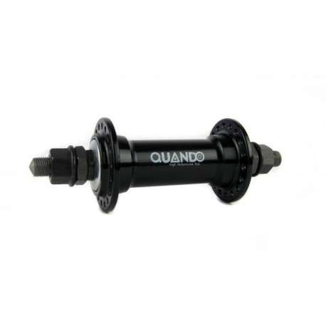 Quando Втулка ПЕРЕДНЯЯ, АЛЮМИНИЙ, ГАЙКА, ЧЕРНАЯ,  на 36 спиц.