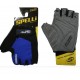 Перчатки без пальцев L-черно-cиние, с гелевыми вставками под ладонь SBG-1457 SPELLI