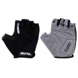 Перчатки без пальцев L-черные, с гелевыми вставками под ладонь SBG-1457 SPELLI